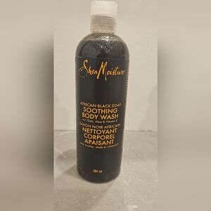 Shea Moisture African Black Soap Body Wash - Black and Gold